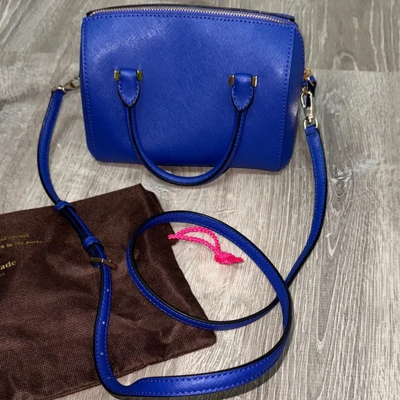 Kate Spade Royal Blue Crossbody Bag - Picture 3 of 4